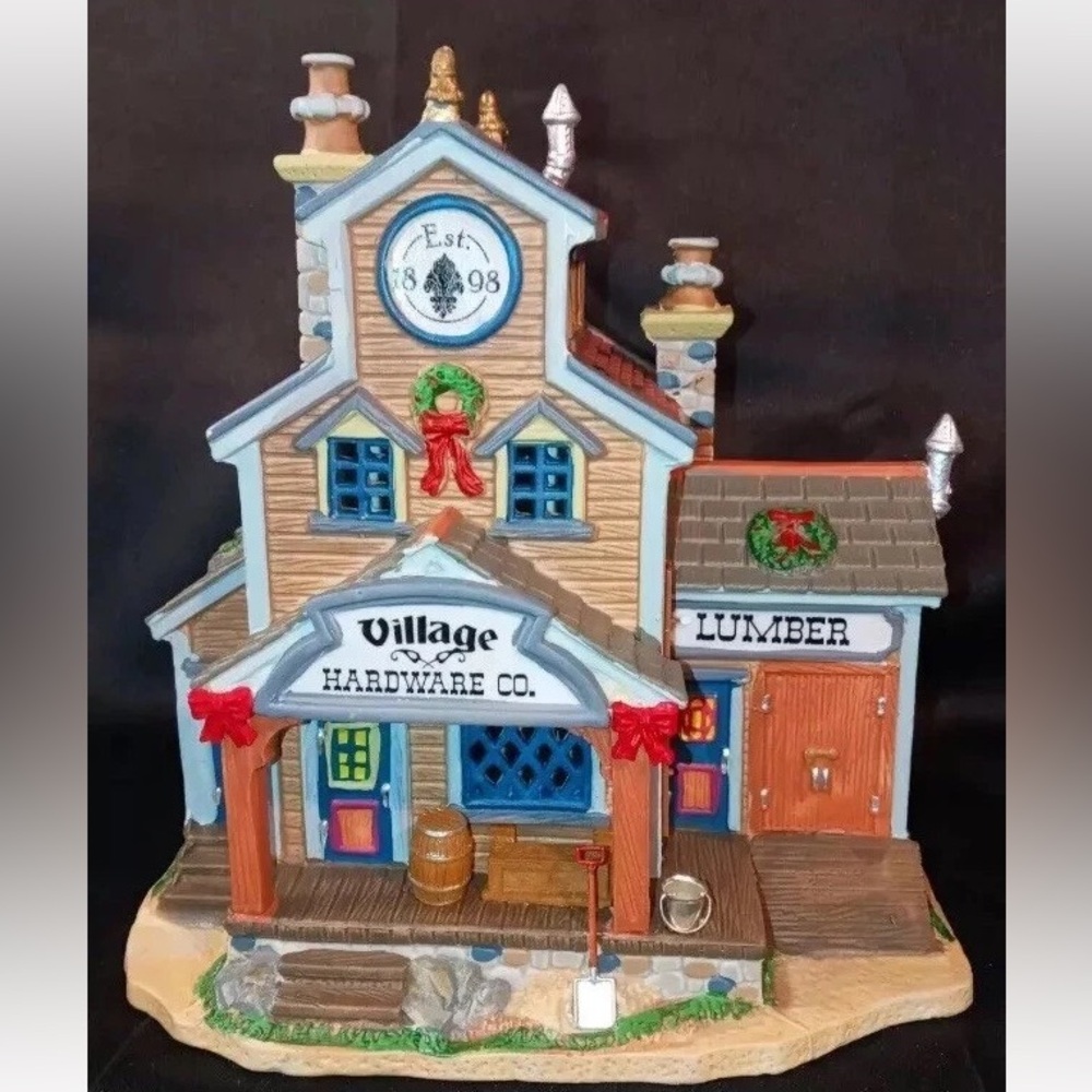 Lemax Christmas Lighted Building Vail Village "Village Hardware Co" 2008 NIB
